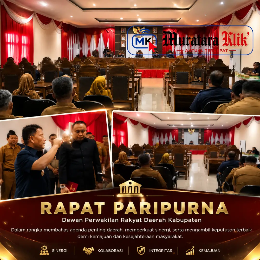 DPRD Muratara Mulai Bahas Pertanggungjawaban APBD 2025, Bupati Paparkan Kinerja Keuangan Daerah